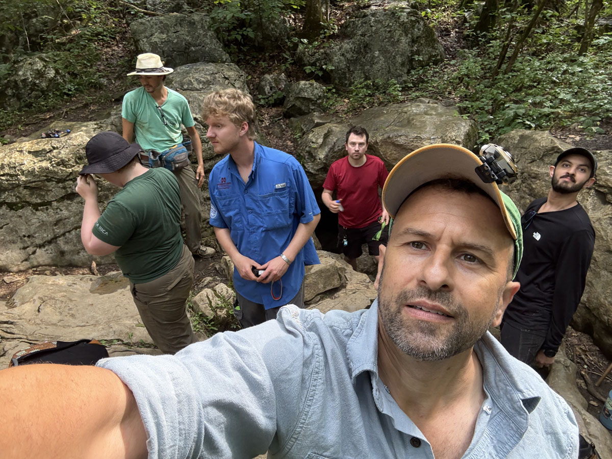 Group pic after cave exploring